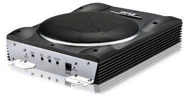Pyle PLBASS2.8 8-Inch Super-Slim Active Amplified Subwoofer System N2