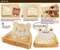 Sandwich Cutter Taidea Best Adorable Animals Pocket Bread Cutter, Hand Tools Sandwich Kit, Food Deco, Sandwich... N6