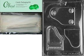 Cybrtrayd J052 Piano Legs Attached Chocolate Candy Mold with Exclusive Cybrtrayd Copyrighted Chocolate Molding... N6