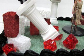STAR WARS 22 Piece Birthday Cake Topper Featuring 6 Star Wars Figures and Decorative Themed Accessories N5