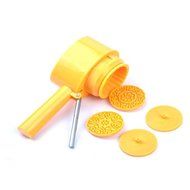 Left Hand Thread Semi-Automatic Moon Cake Mold 100Grams With 4 Motif