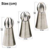 3PCS/Set Russian Piping Tips, SOOKOO Sphere Ball Tips Russian Icing Piping Nozzles Pastry Cake Fondant Cupcake... N6