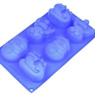 Chawoorim silicone molds christmas decorations - Silicone Muffin Cups Handmade Soap Molds Biscuit Chocolate Ice... N11