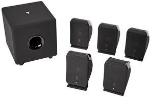 Focal Sib&amp;Co Series 5.1 Jet Black Home Theater Speakers N4