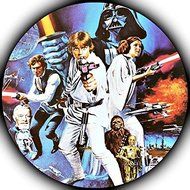 Star Wars Edible Image Darth Vader Yoda Luke Skywalker Photo Sugar Frosting Icing Cake Topper Sheet Birthday Party... N4