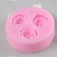 Sher Flowers Shaped Bake fandant mold,L9cmW9cmH1cm N4