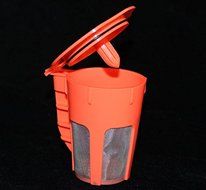 Keurig 2.0 K-Carafe reusable filter and Single K-Cup reusable filters with Coffee Scoop/Tamper for K200, K300,... N2