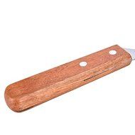 1 Pcs Cake Decorating Baking Spatulas, Blade with Wooden Handle, Stainless Steel,25cm/10inch by Crqes N4