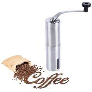 LUCOG Stainless Steel Manual Coffee Bean Grinder - Hand Made Coffee Mill Machine for Home Kitchen N3