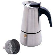 Coffee & Tea Makers Chef KTESPMKR Heavy-Gauge Stainless Steel Espresso Maker 4 Cup New