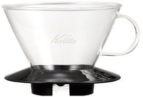 Kalita Wave Dripper 185 series glass [2-4] people for Black # 05039 (japan import) N4