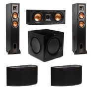 Klipsch R-24F 5.1 Speaker Package with R-25C Center Speaker and R-14S Rear Speakers