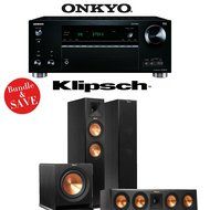 Onkyo TX-RZ710 7.2-Channel Network A/V Receiver + Klipsch RP-260F + Klipsch RP-440C + Klipsch R-110SW - 3.1 Reference...