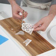 SugarVeil Silicone Burlap Mat N19