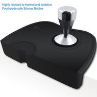 Silicone Espresso Tamp Mat. DLAND Fluted Coffee Tampering Corner Mat Pad Tool Made For Baristas With Non-Slippery... N4