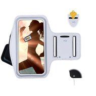 Galaxy Note5 / Note4 / S7 Edge / S6 Edge Plus Armband, Urvoix(TM) Sports Running Jogging Gym Arm Band with Key...