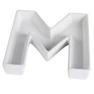 Ivy Lane Design Ceramic Greek Alphabet Dish, Mu