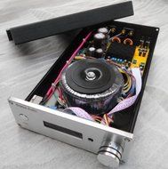 Gowe&reg; Finished TDA8950 Class D audio power amplifier AMP w/M62446 Volume Controller by Gowe N2