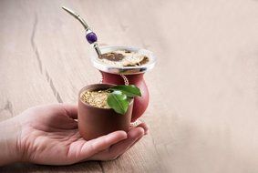 PremiumDesign Bombilla Straws, Great for Yerba Mate, Loose Tea, Ground Coffee. 21cm Long, Silver (Sky Blue) N3