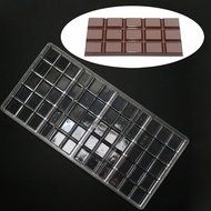 Grainrain Polycarbonate Chocolate Bar Molds PC Mould Clear Hard Plastic Candy Mold Mould N2