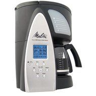 Melitta ME1MSB Smart Mill &amp; Brew 10-Cup Programmable Coffeemaker N4