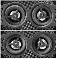 OSD Audio MK690TT 6.5-inch 150-Watt Trimless Thin Bezel Kevlar Dual Voice Coil In-Ceiling Stereo Speaker, Single N5