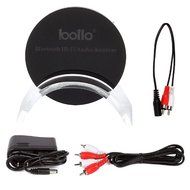 BOLLO BAR-I Bluetooth v2.1 + EDR Audio Receiver Music Player w/ RCA for iPhone iPad, Black N4