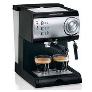 Hamilton Beach Espresso Maker powerful 15-bar Italian pump N2