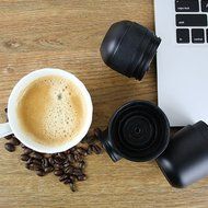 Portable Hand Held Espresso Maker ,Bnest Manual Pressure Caffe Espresso Machine,No Battery,No Electronic Power... N4