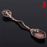 Genenic Kitchen Tools Retro Coffee Spoon Tea Metal N9