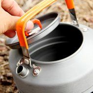 TecGeo(TM) Kettles Fire Maple FMC-XT1 0.8L Camping Kettles Outdoor Picnic Tea Pot Kettle with Tea Filter + Mesh... N4
