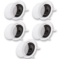 Acoustic Audio CS-IC83 In Ceiling 8" Home Theater 5 Speaker Set 3 Way 1750 Watt New CS-IC83-5S