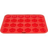 Silicone Cupcake Pans [TWO PACK], One 12 cup reg size &amp; one 24 cup mini size Silicone Muffin baking pans / MULTI-PACK... N8