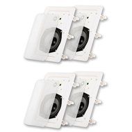 Acoustic Audio CS-IW520-2PR 200 Watt 5.25" 2-Way Home Theater In-Wall/Ceiling Speakers (2-Pair)