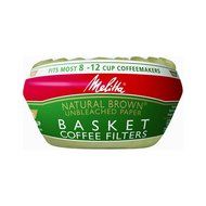 Melitta 629092 Basket Coffee Filters