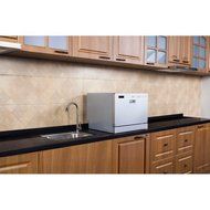 Midea MDC3203DSS3A 6-Place Setting Countertop Dishwasher, Silver color N3
