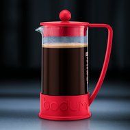 Bodum Brazil Three Cup French Press Coffee Maker - Red N5
