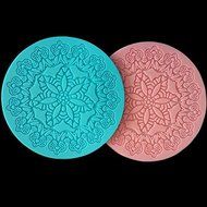 Creblue Decoration New Cake Silicone Fondant Crown Lace Mold Cake Decorating Tools Baking Kitchen Accessories... N4