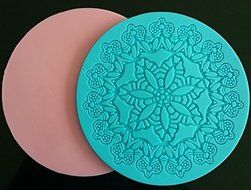 Creblue Decoration New Cake Silicone Fondant Crown Lace Mold Cake Decorating Tools Baking Kitchen Accessories... N5