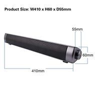 JUSHENG&reg; 2016 New Soundbar LP-08 2.1 Channel USB MP3 Player Bluetooth Wireless Sound Bar Speaker N4
