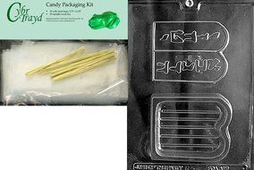 Cybrtrayd R054 Ten Commandments Box Chocolate Candy Mold with Exclusive Cybrtrayd Copyrighted Chocolate Molding... N6
