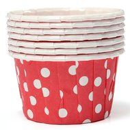 TOOGOO(R) 100 X Cupcake Wrapper Paper Cake Case Baking Cups Liner Muffin red N2
