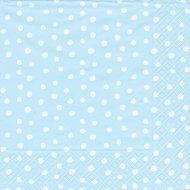 Entertaining with Caspari Dots Guest Towels, Platinum, Pack of 15 N6