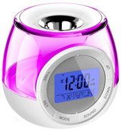 Aroma Heater and Livingcolors Light,digital Alarm Clock LED Colorful Changing Light with Aroma Diffusing N3