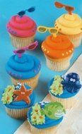 Metallic Sunglass Cupcake Picks - 24 ct N2