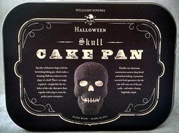 Skull Cake Pan, Skull/Bat/Jack-O-Lantern Pancake Molds, Spooky Sprinkles &amp; Pumpkin Spatula - Halloween Bundle N2