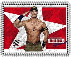 WWE John Cena Edible Icing Image Cake Topper (1/4 Sheet) (1.4 Sheet)