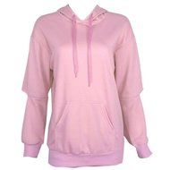 Hoodie Sweatshirt,Morecome Womens Loose Casual Long Sleeve Hoodie Jumper Pullover Coat (S, Blue) N9