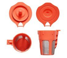 EcoSave Refillable/Reusable K Carafe And K-Cups Filter Combo Set for Keurig 2.0 - K200, K300, K400, K500 Series N4