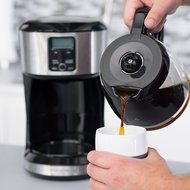 BLACK+DECKER CM4100S 12 Cup Automatic Programmable Coffeemaker with Removable Water Reservoir, Stainless Steel... N7